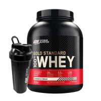 2.27KG OPTIMUM NUTRITION WHEY | אבקת חלבון אופטימום נוטרישן 2.27ק"ג בטעמים לבחירה - קרם עוגיות