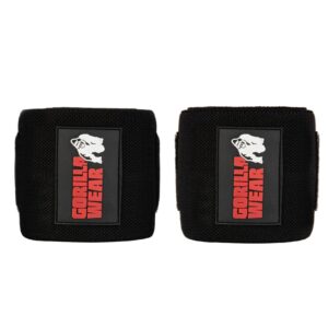 GORILLA WEAR ELBOW WRAPS | רצועות למרפק - שחור 150 ס"מ