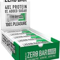 BIOTECH ZERO BAR | מארז חטיפי חלבון זירו ביוטק 20 יחידות - אגוזי לוז