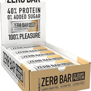 BIOTECH ZERO BAR | מארז חטיפי חלבון זירו ביוטק 20 יחידות - עוגיות שוקולד צ'יפ