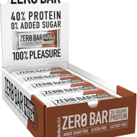 BIOTECH ZERO BAR | מארז חטיפי חלבון זירו ביוטק 20 יחידות - דאבל שוקולד
