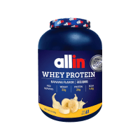 ALL IN WHEY PROTEIN 2KG | אבקת חלבון אולאין 2 קג בטעמים לבחירה - בננה
