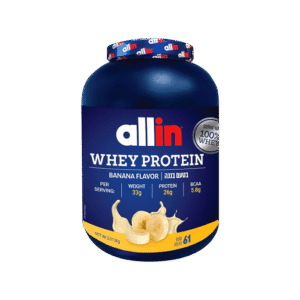 ALL IN WHEY PROTEIN 2KG | אבקת חלבון אולאין 2 קג בטעמים לבחירה - בננה