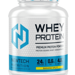 NEW TECH PROTEIN 1.8KG | ניוטק אבקת חלבון בטעמים לבחירה 1.8קג - בננה ספליט
