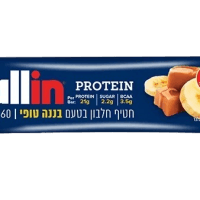 ALL IN | חטיפי חלבון אולאין 60 גרם - בננה טופי