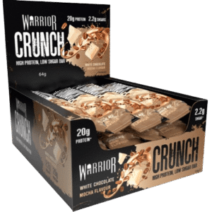 Warrior crunch | ווריור קראנץ' מארז 12 חטיפים בטעמים לבחירה - שוקולד לבן מוקה