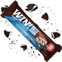 WIN PROTEIN BAR | חטיף חלבון ווין 60 גרם - קרם חלב ועוגיות