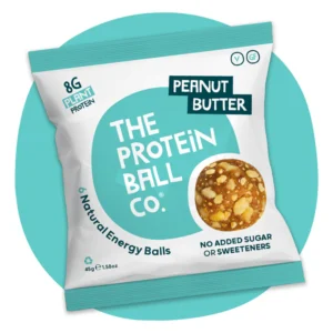 THE PROTEIN BALL | כדורי חלבון בטעמים - חמאת בוטנים טבעוני