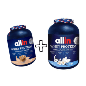 ALL IN WHEY 2KG – זוג אבקות חלבון אול אין 2 קילוגרם