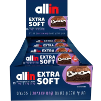 ALL-IN SOFT | מארז חטיפי אולאין סופט (18יח') - קרם עוגיות