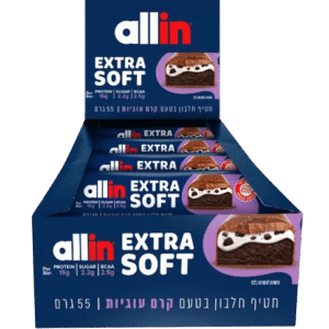 ALL-IN SOFT | מארז חטיפי אולאין סופט (18יח') - פיסטוק שוקולד לבן