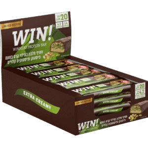 WIN | חטיף ווין מארז 12 יחידות - פיסטוק