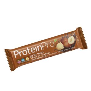 PROTEIN PRO | חטיף חלבון נייצ'רס פרו טבעוני 60גרם - שוקולד אגוזי לוז