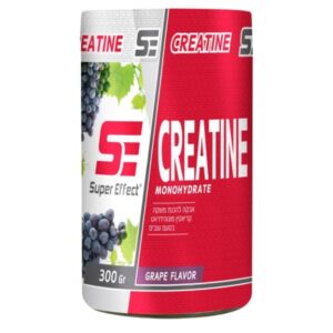 SUPER EFFECT Flavored Creatine | קריאטין סופר אפקט בטעמים לבחירה 300גרם - ענבים