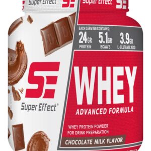 SUPER EFFECT WHEY PROTEIN 700G | אבקת חלבון סופר אפקט 700 גרם - שוקולד