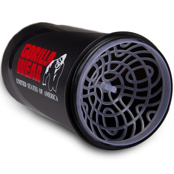 ⁦Gorilla Wear | שייקר 600 מ"ל דגם WAVE צבע שחור⁩ – תמונה ⁦4⁩