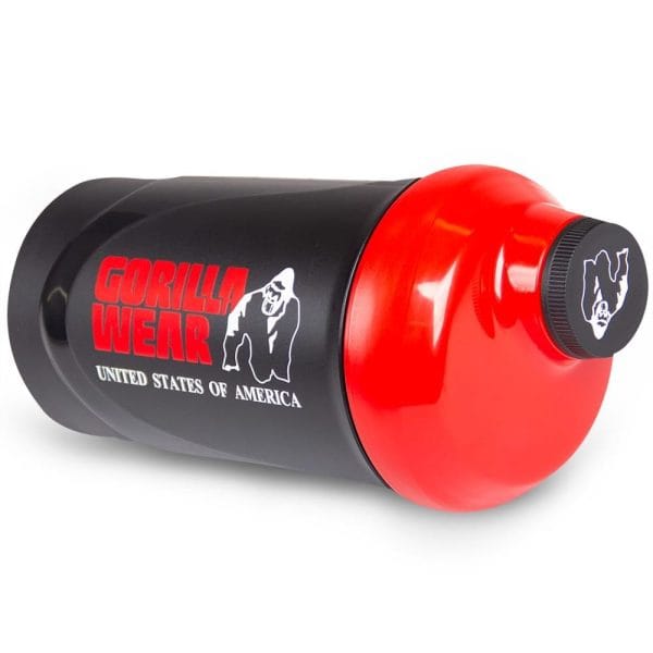 ⁦Gorilla Wear | שייקר 600 מ"ל דגם WAVE צבע שחור⁩ – תמונה ⁦3⁩