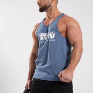 Gorilla Wear | גופייה דגם classic צבע כחול - M