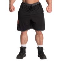 GASP | מכנס קצר דגם MESH שחור\אפור