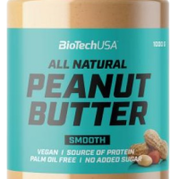 BioTechUSA | חמאת בוטנים (רכיב אחד - ללא תוספת סוכר) 400 g