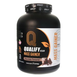 Qualify | אבקת גיינר טבעוני קוויליפיי בטעם שוקולד - VEGAN