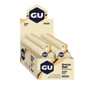 GU ENERGY GEL PACK | מארז ג'ל אנרגיה גו 8/24 יח' - וניל 24 יחידות