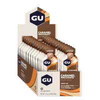 GU ENERGY GEL PACK | מארז ג'ל אנרגיה גו 8/24 יח' - קרמל מקיאטו 24 יחידות