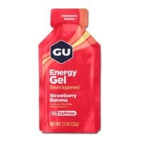 GU ENERGY GEL | ג'ל אנרגיה גו במגוון טעמים - תות בננה - ללא קפאין