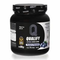 Qualify Isotonic | אבקה איזוטונית קוואליפי 1.5 ק"ג \ 800 גרם בטעמים לבחירה - אוכמניות 800 גרם