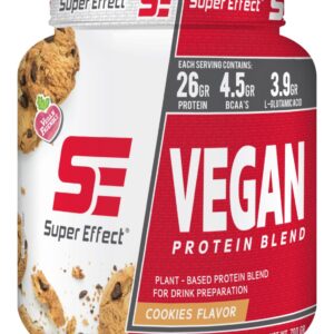 VEGAN SE – אבקת חלבון סופר אפקט טבעוני 700 גרם