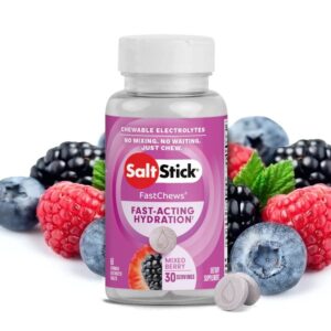 SALT STICK FASTCHEWS | כמוסות מלח ללעיסה מהירה (60 כמוסות) בטעמים.