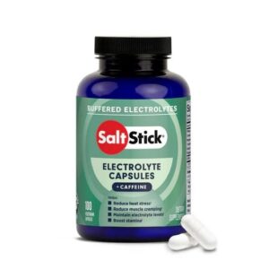 SALT STICK + CAFFEINE | כמוסות מלח בתוספת קפאין (100 כמוסות)