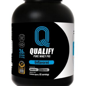 QUALIFY UNFLAVORED 2KG – אבקת חלבון קווליפי ללא טעם 2 קילוגרם