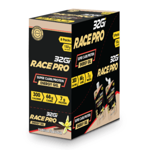 32Gi Race Pro 300 Gel | סופר קרבו/חלבון ג'ל - מארז וניל (8 יח')