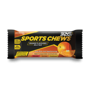 Sports Chews 32Gi | סוכריות אנרגיה במרקם מרמלדה - 1 יחידה תפוז