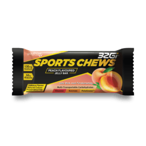 Sports Chews 32Gi | סוכריות אנרגיה במרקם מרמלדה - 1 יחידה אפרסק