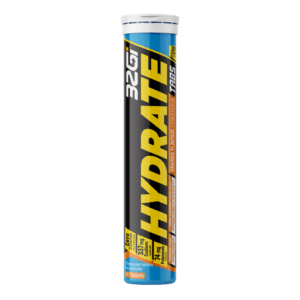 Hydrate Electrolytes 32Gi | טבליות משקה ספורט להידרציה עם אלקטרוליטים. - 1 יחידה תפוז