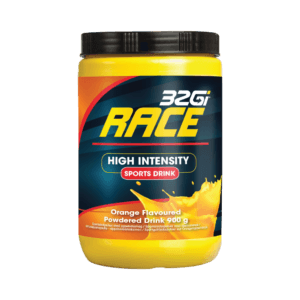 RACE SPORT DRINK 32Gi | אבקה להכנת משקה איזוטני RACE בעצימות גבוהה, 900 גרם - תפוז