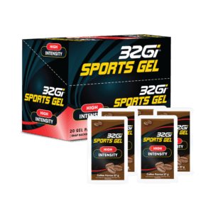 PACKS 32GI SPORT GEL | ג'ל אנרגיה 32GI בשחרור מהיר במארז ( 20 יח') - קפה