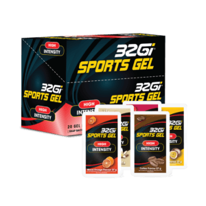 PACKS 32GI SPORT GEL | ג'ל אנרגיה 32GI בשחרור מהיר במארז ( 20 יח')
