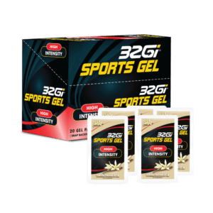 PACKS 32GI SPORT GEL | ג'ל אנרגיה 32GI בשחרור מהיר במארז ( 20 יח') - וניל