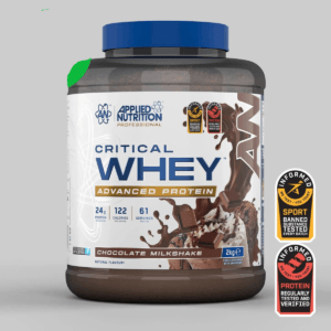 APPLIED NUTRITION CRITICAL WHEY 2KG | אבקת חלבון מי גבינה בטעמים לבחירה