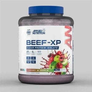 APPLIED NUTRITION BEEF XP 1.8KG | אבקת חלבון בקר נטולת לקטוז בטעמים לבחירה - דובדבן ותפוח (Cherry & Apple)