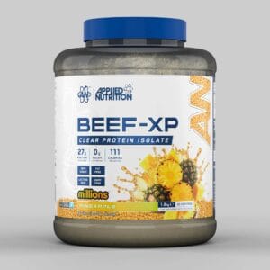APPLIED NUTRITION BEEF XP 1.8KG | אבקת חלבון בקר נטולת לקטוז בטעמים לבחירה - ענבים (Pineapple Millions)