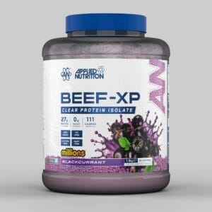 APPLIED NUTRITION BEEF XP 1.8KG | אבקת חלבון בקר נטולת לקטוז בטעמים לבחירה - מיליונס פטל שחור (Millions Blackcurrant)