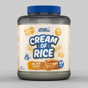 APPLIED NUTRITION CREAM OF RICE 2KG | אבקת פחמימות אורז 2 ק"ג בטעמים לבחירה - סירופ זהב (Golden Syrup)