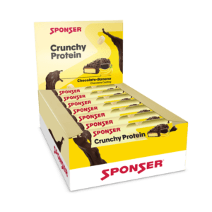 SPONSER CRUNCHY PROTEIN CHOCOLATE BANANA מארז 20 יח | חטיפי חלבון