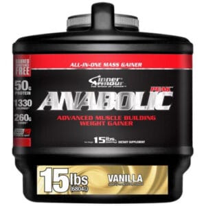 INNER ARMOUR PEAK ANABOLIC GAINER 6.8KG | גיינר עתיר קלוריות בטעמים לבחירה - וניל (Vanilla)