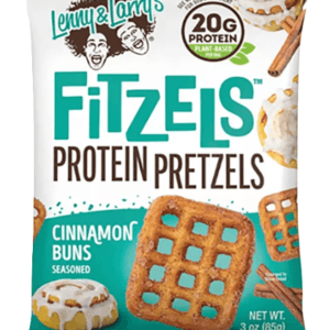 LENNY & LARRY'S FITZELS CINNAMON BUNS | קרקרי בייגלה חלבוניים