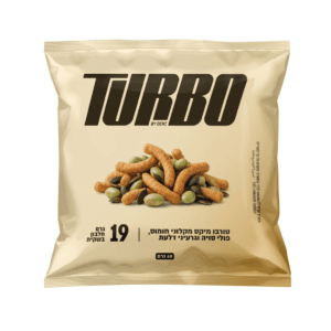 TURBO MIX | חטיף חלבון טורבו מיקס פולי סויה ואדממה